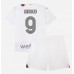 AC Milan Olivier Giroud #9 Replika Babykläder Borta matchkläder barn 2023-24 Korta ärmar (+ Korta byxor)